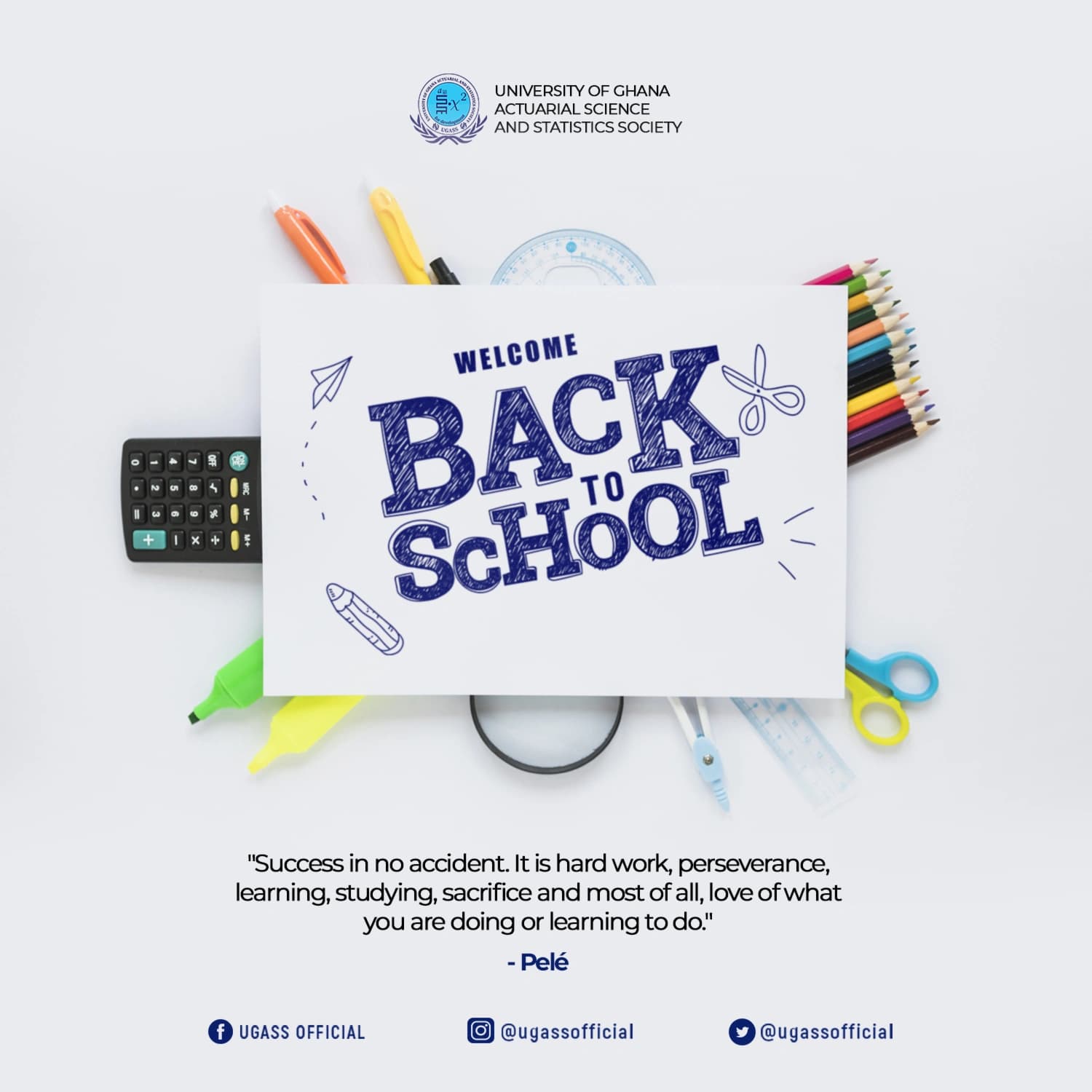 Back-to-school promotional flier